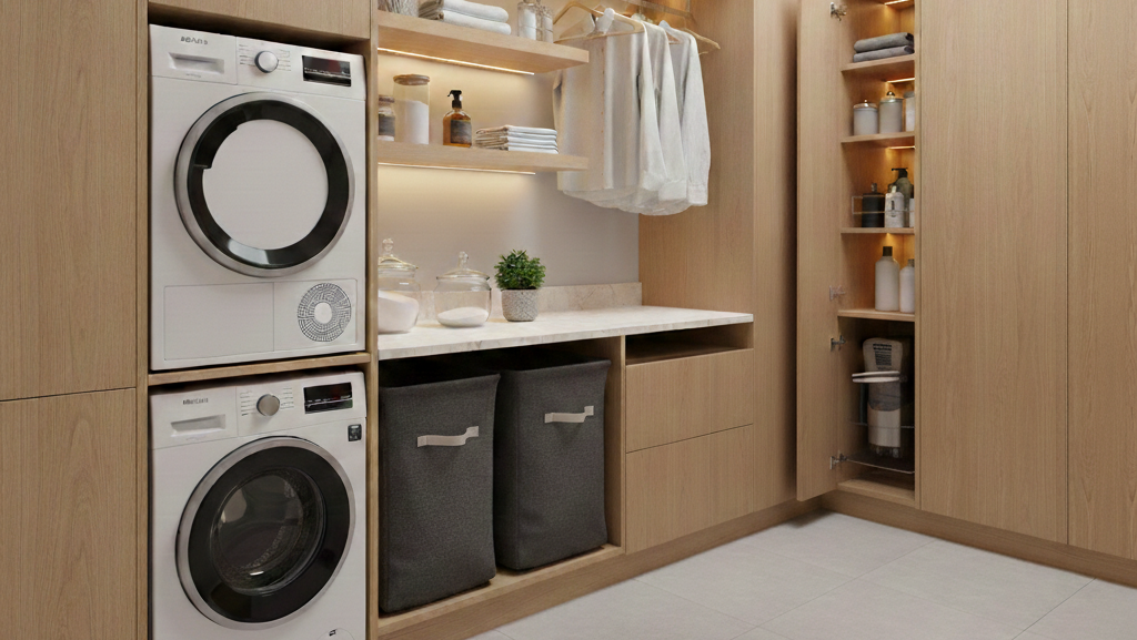 Obraz pokazujący pralnię domową